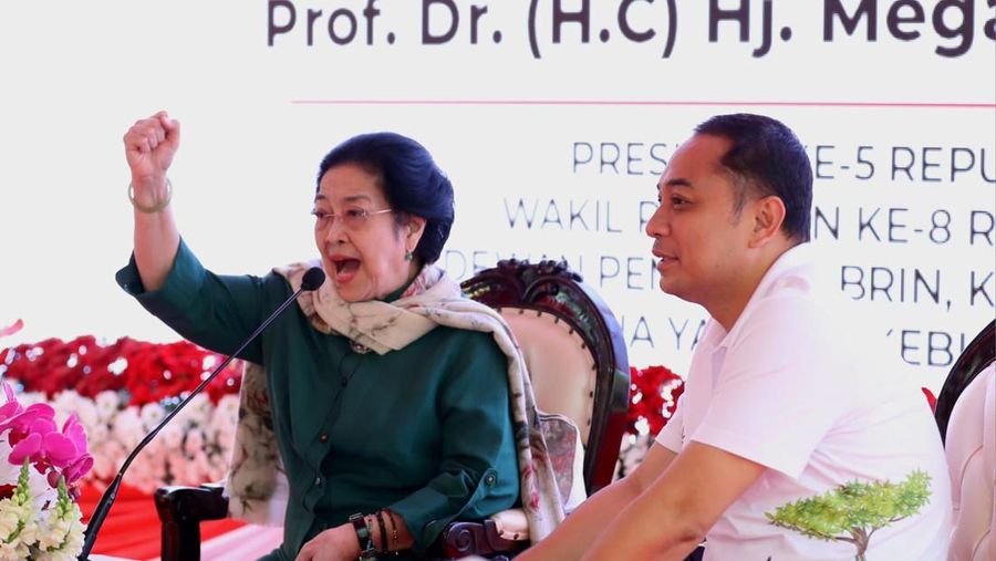 Megawati Soekarnoputri. (Dok. DPP PDIP)