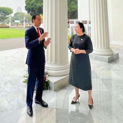 Lagi-lagi Puan dan Jokowi Empat Mata di Istana, Bahas Apa?