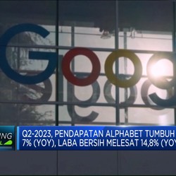 Q2-2023, Pendapatan Alphabet Tumbuh & Laba Bersih Melesat