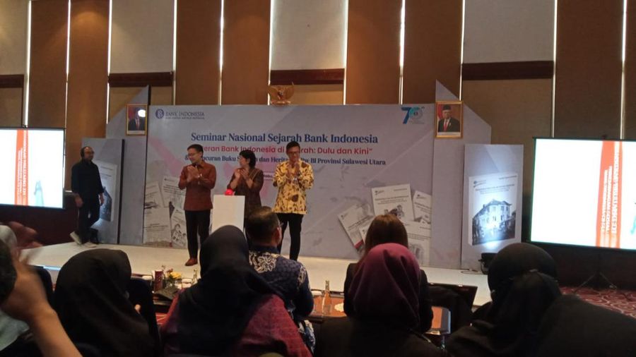 Seminar Sejarah Bank Indonesia dangan tema “Peran Bank Indonesia di Daerah: Dulu dan Kini” (Dok: Muhammad Fakhriansyah)