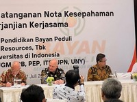 Bayan Teken MoU dengan 8 Universitas untuk Salurkan Beasiswa