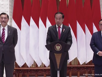 Jokowi Respons Menlu China 'Hilang' & Diganti Sahabat Luhut