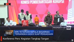 KPK Tetapkan Kepala Basarnas Tersangka Kasus Suap
