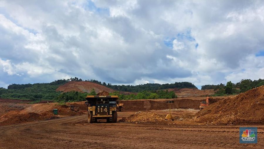 Area pertambangan PT Vale Indonesia tbk. (INCO) di Sorowako, Luwu Timur, Sulawesi Selatan. (վ/Lucky Leonard Leatemia)