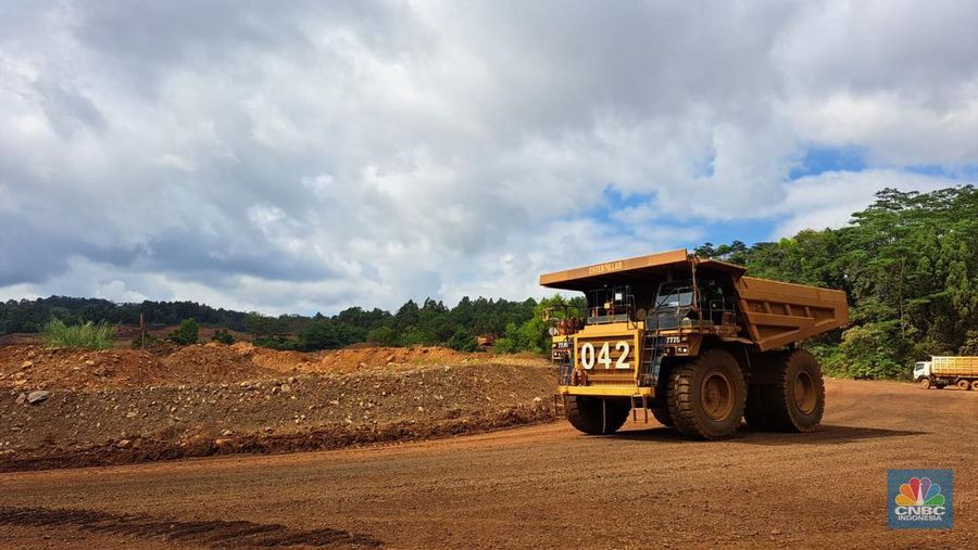 Area pertambangan PT Vale Indonesia tbk. (INCO) di Sorowako, Luwu Timur, Sulawesi Selatan. (CNBC Indonesia/Lucky Leonard Leatemia)