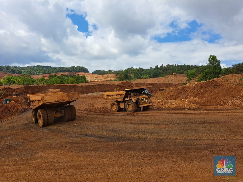 Kegiatan operasi smelter nikel PT Vale Indonesia Tbk. (INCO) di Sorowako, Luwu Timur, Sulawesi Selatan. (CNBC Indonesia/Lucky Leonard Leatemia)