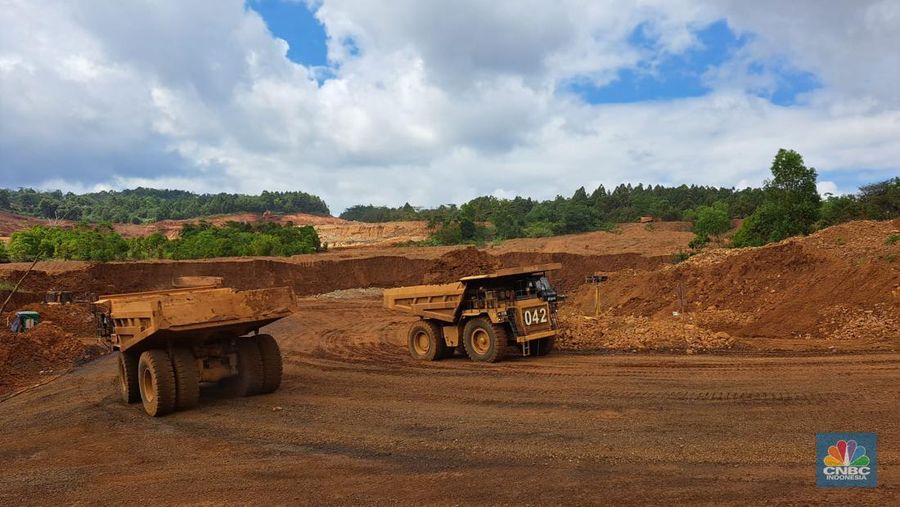 Kegiatan operasi smelter nikel PT Vale Indonesia Tbk. (INCO) di Sorowako, Luwu Timur, Sulawesi Selatan. (CNBC Indonesia/Lucky Leonard Leatemia)