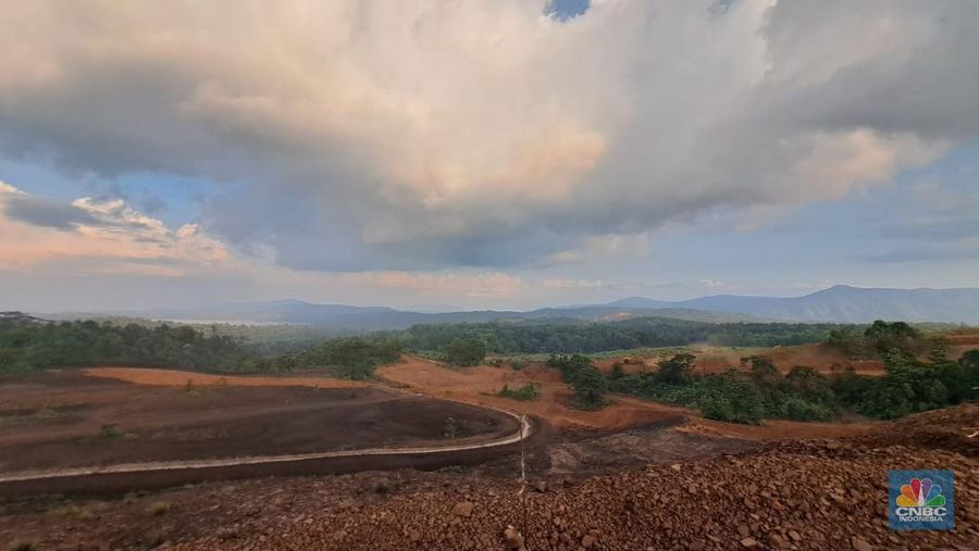 Area pertambangan PT Vale Indonesia tbk. (INCO) di Sorowako, Luwu Timur, Sulawesi Selatan. (CNBC Indonesia/Lucky Leonard Leatemia)