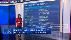 Emiten Jasa Sertifikasi MUTU Mau IPO, Kamu Tertarik Koleksi?