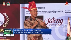 Video: Gibran Buka-Bukaan Capres Pilihan Jokowi