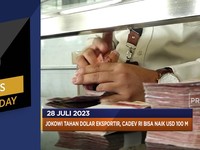 Jokowi Tahan Dolar Eksportir Hingga AS Selamat dari Resesi