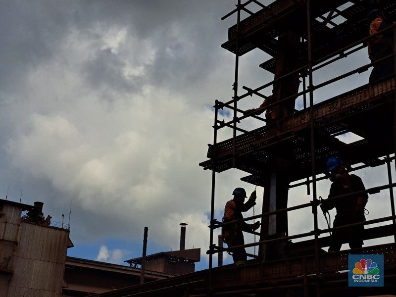 Kegiatan operasi smelter nikel PT Vale Indonesia Tbk. (INCO) di Sorowako, Luwu Timur, Sulawesi Selatan. Kegiatan operasi smelter nikel PT Vale Indonesia Tbk. (INCO) di Sorowako, Luwu Timur, Sulawesi Selatan. (CNBC Indonesia/Lucky Leonard Leatemia)
