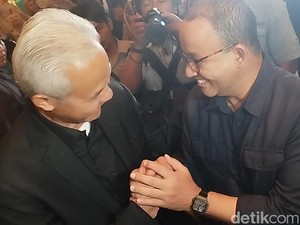 Seloroh Anies Minta Ditraktir Makan Ultah, Ini Jawaban Ganjar