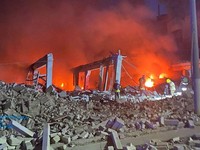 Ukraina Ngamuk, Gedung Universitas Kebakaran Kena Bombardir!