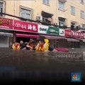China Porak-Poranda karena Topan Doksuri