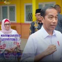 Bangga Produk Lokal, Jokowi Pesan Kemeja Putih Buatan Pelajar
