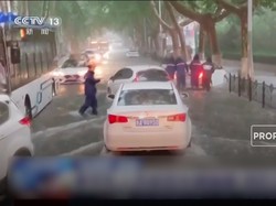 China Dilanda Banjir, Kerugian Capai Rp1 Triliun