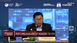 Naik 24,9%, Bank Mandiri Cetak Laba Rp 25,23 T di H1-2023