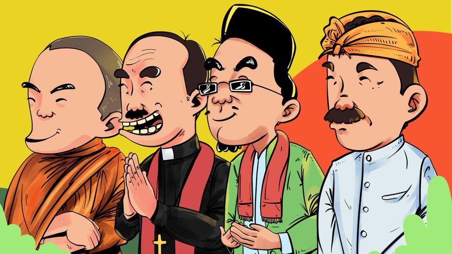Infografis, 10 Negara Paling Religius di Dunia