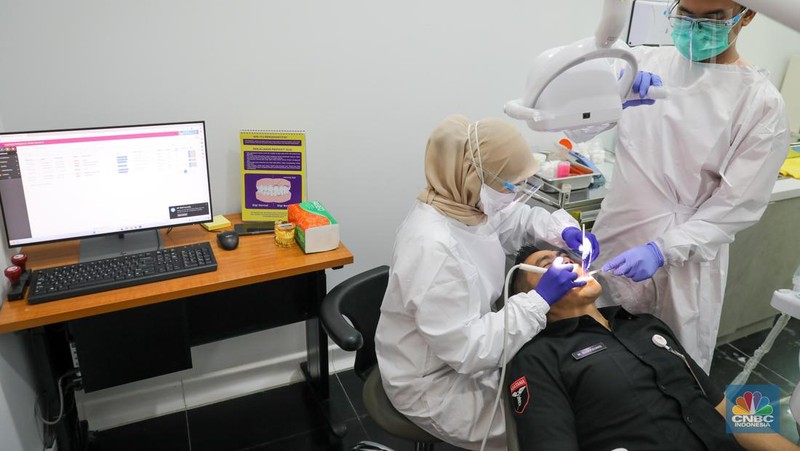 Peresmian Trans Medical Klinik Pratama, Senin (31/7/2023). (CNBC Indonesia/Faisal Rahman)