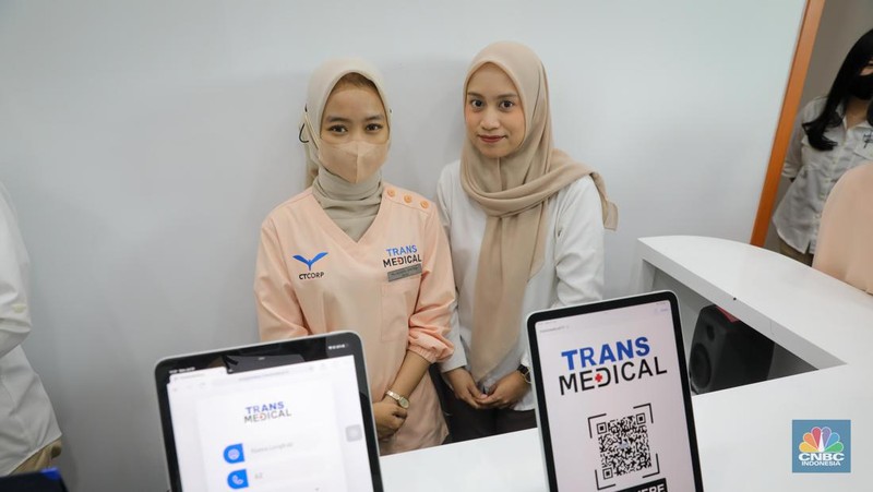 Peresmian Trans Medical Klinik Pratama, Senin (31/7/2023). (CNBC Indonesia/Faisal Rahman)