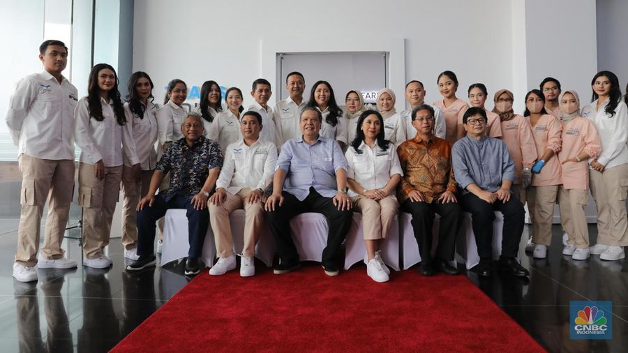 Peresmian Trans Medical Klinik Pratama, Senin (31/7/2023). (CNBC Indonesia/Faisal Rahman)