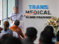 Potret CT Meresmikan Klinik Pratama Trans Medical