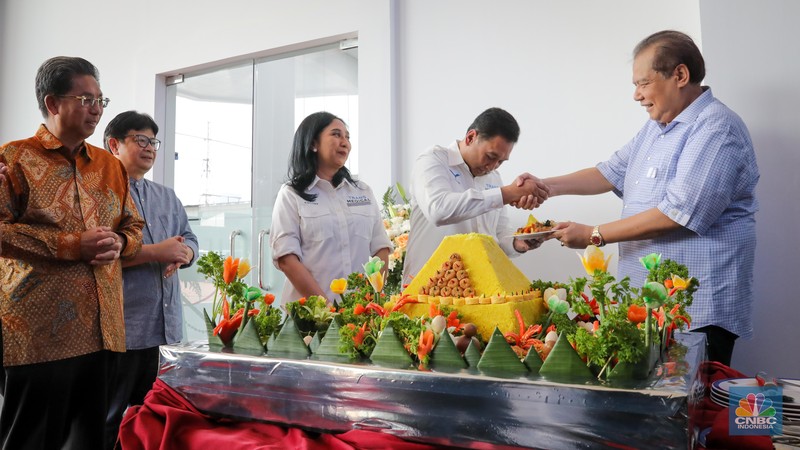 Peresmian Trans Medical Klinik Pratama, Senin (31/7/2023). (CNBC Indonesia/Faisal Rahman) Peresmian Trans Medical Klinik Pratama, Senin (31/7/2023). (CNBC Indonesia/Faisal Rahman)