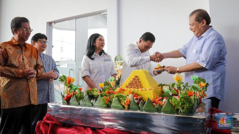Peresmian Trans Medical Klinik Pratama, Senin (31/7/2023). (CNBC Indonesia/Faisal Rahman)