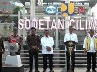 Jokowi Sebut Sodetan Ciliwung Dikerjakan Hampir 11 Tahun