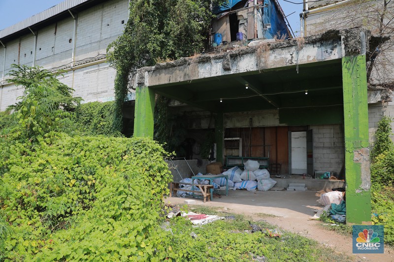 Proyek Mangkrak Revitalisasi Pasar Senen Blok VI Era Anies. (CNBC Indonesia/Muhammad Sabki) Proyek Mangkrak Revitalisasi Pasar Senen Blok VI Era Anies. (CNBC Indonesia/Muhammad Sabki)