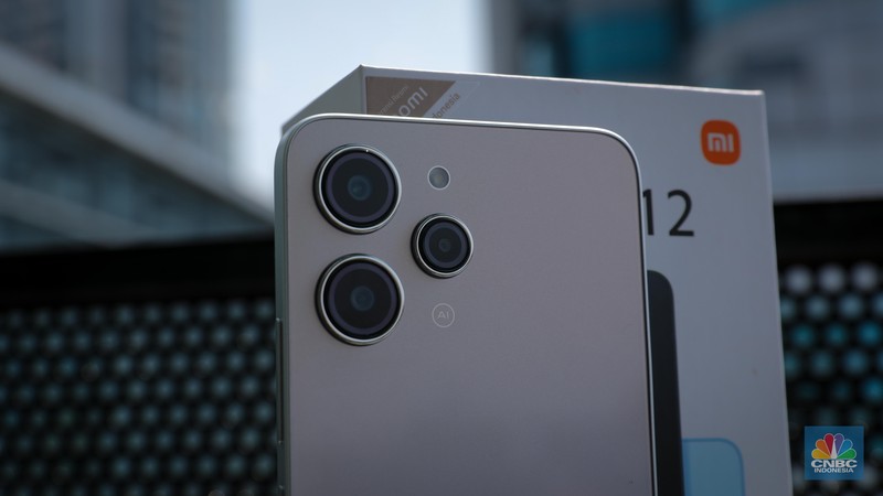 Redmi 12. (CNBC Indonesia/Faisal Rahman) Redmi 12. (CNBC Indonesia/Faisal Rahman)