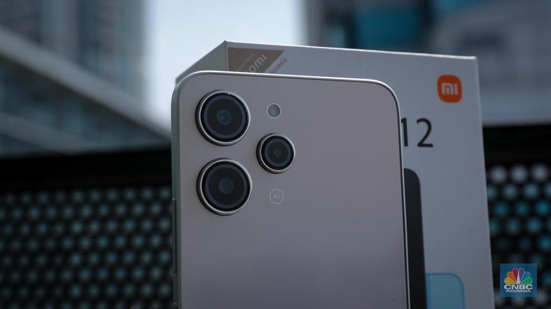 Redmi 12. (CNBC Indonesia/Faisal Rahman)