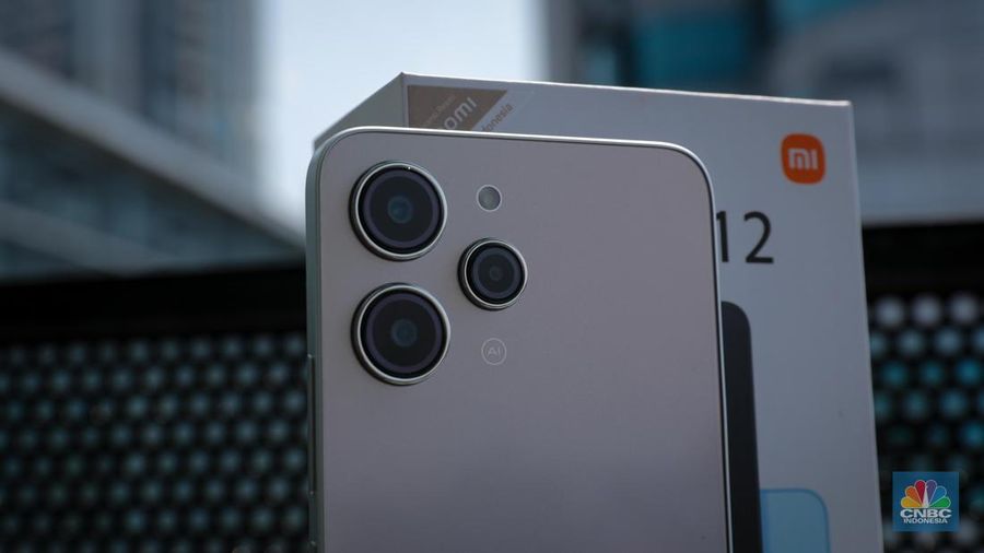 Redmi 12. (CNBC Indonesia/Faisal Rahman)