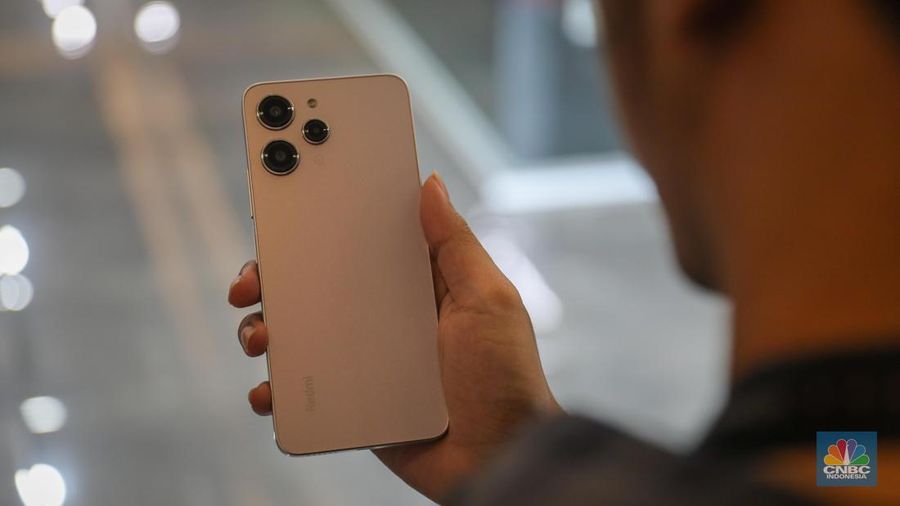 Redmi 12. (CNBC Indonesia/Faisal Rahman)