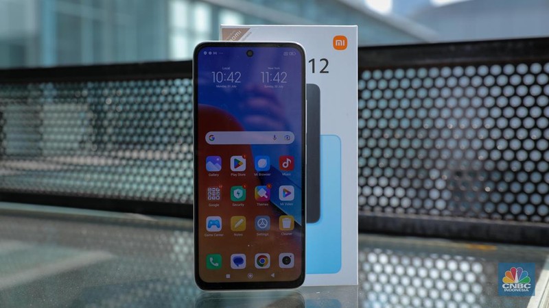 Redmi 12. (CNBC Indonesia/Faisal Rahman)