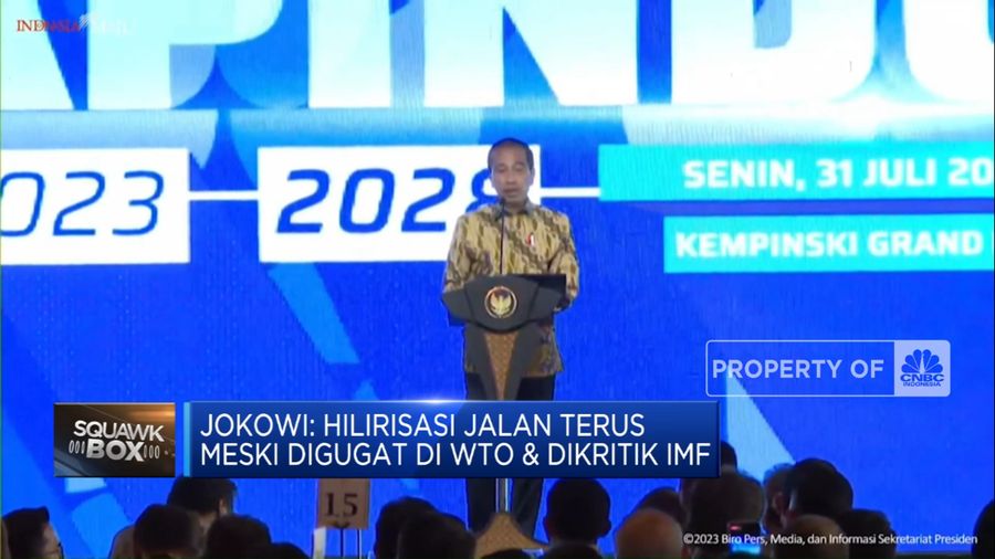 Digugat WTO & Dikritik IMF, Jokowi: Hilirisasi Jalan Terus!