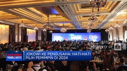 Video: Jokowi Ke Pengusaha: Hati-Hati Pilih Pemimpin Di 2024