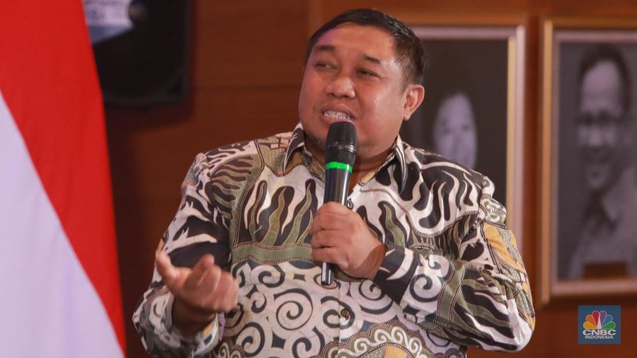 Ketua Asosiasi Petani Kakao, Arif Zamroni saat menghadiri acara FoodAgri Insight On Location dengan tema 