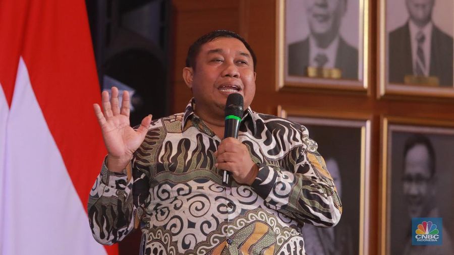 Ketua Asosiasi Petani Kakao, Arif Zamroni saat menghadiri acara FoodAgri Insight On Location dengan tema 