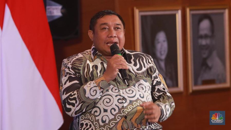Ketua Asosiasi Petani Kakao, Arif Zamroni saat menghadiri acara FoodAgri Insight On Location dengan tema 