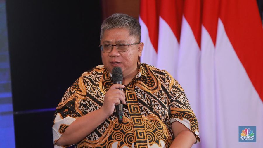 Ketua Departemen Spesialisasi & Industri BPP Asosiasi Eksportir Kopi Indonesia (AEKI), Moelyono Soesilo saat menghadiri acara FoodAgri Insight On Location dengan tema