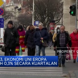Q2-2023, Ekonomi Uni Eropa Tumbuh 0,3% Secara Kuartalan