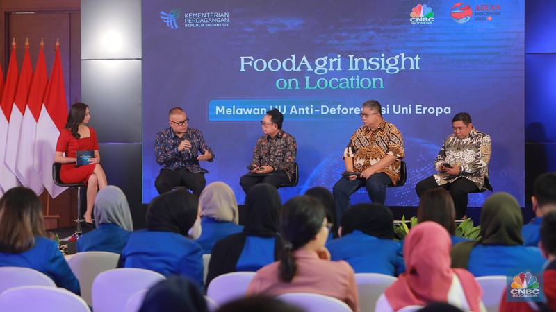 Menteri Perdagangan (Mendag), Zulkifli Hasan saat menghadiri acara FoodAgri Insight On Location dengan tema Menteri Perdagangan (Mendag), Zulkifli Hasan saat menghadiri acara FoodAgri Insight On Location dengan tema