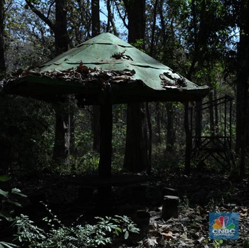 Penampakan Wisata Gubug Payung Blora Jateng yang Terbengkalai