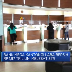 Bank Mega Kantongi Laba Bersih Rp 1,97 Triliun, Melesat 32%