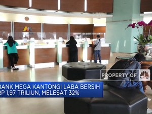 Bank Mega Kantongi Laba Bersih Rp 1,97 Triliun, Melesat 32%