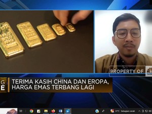 Gara-Gara China dan AS, Harga Emas Terbang Lagi