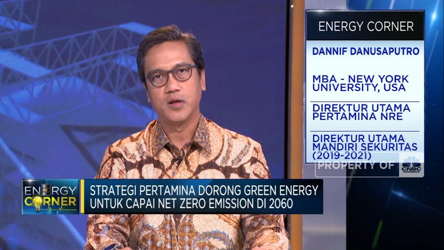 Kembangkan Energi Hijau, Pertamina NRE Perkuat SDM & Gaet Mitra Global (CNBC Indonesia TV)