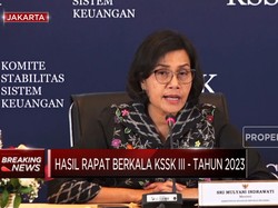 Menkeu Sri Mulyani: Penarikan Utang RI Turun Drastis